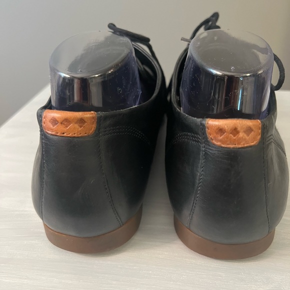 Royal Republiq Men’s Leather Shoes Size 44 EU 10.5 US Black with Rubber Sole - Picture 4 of 14